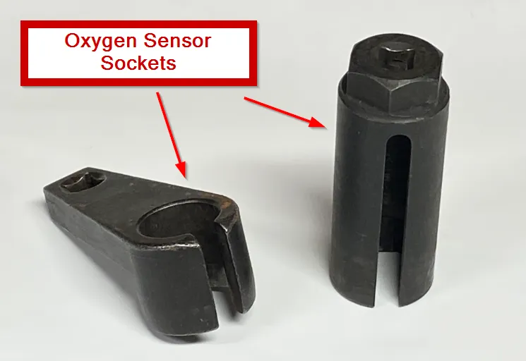 Removing an O2 sensor with a socket
