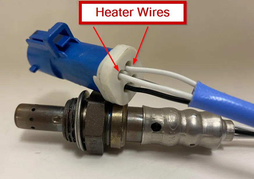 Identifying O2 sensor heater wires