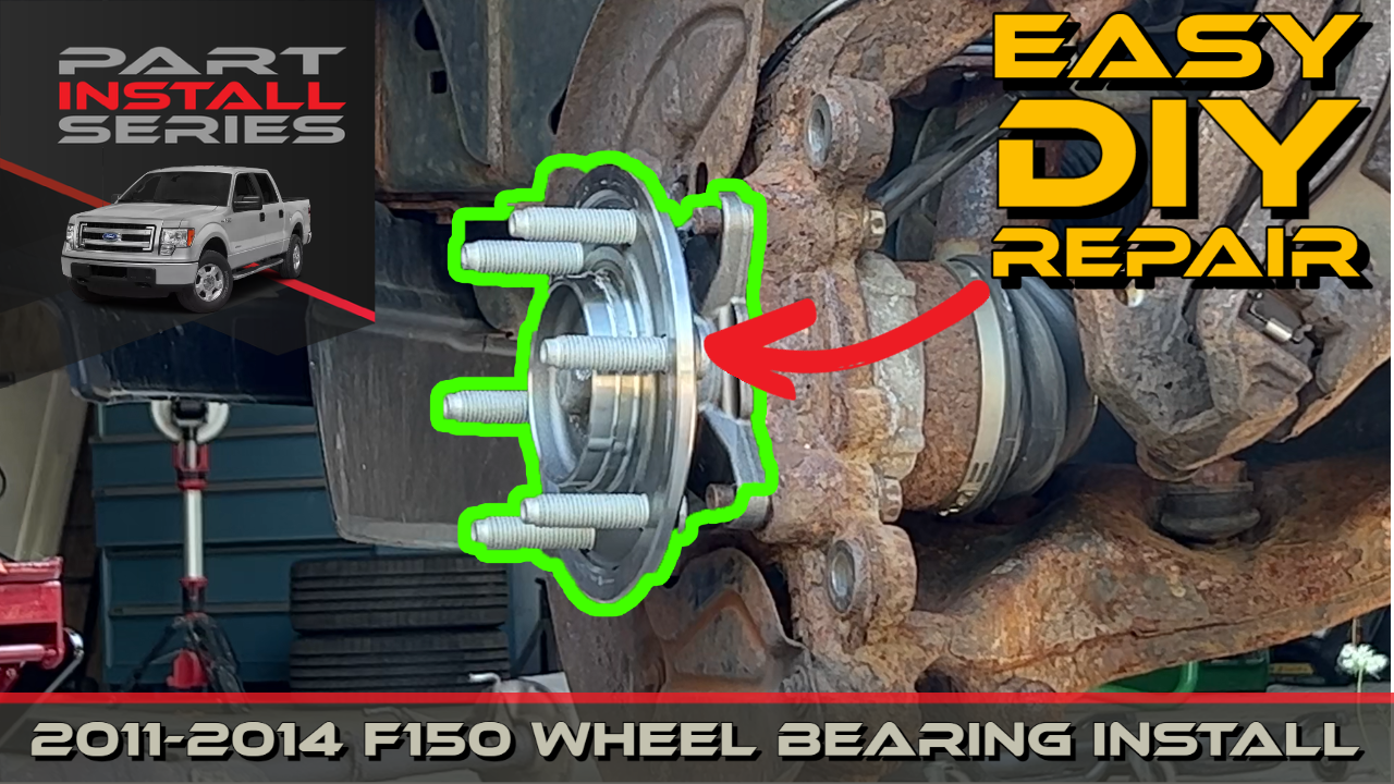 How to Replace a 2011-2014 Ford F-150 Wheel Bearing Hub Assembly