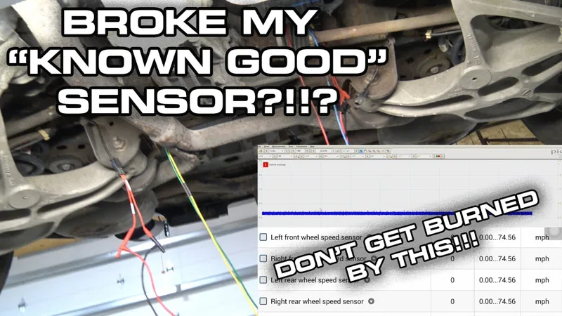 GoTech video: No Sensor Signal After Testing!?  Don't Get Burned On Newer ABS Wheel Speed Sensor Diagnosis