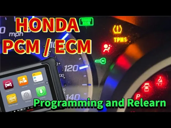 GoTech video: Program Used HONDA ECM / ECU With Autel